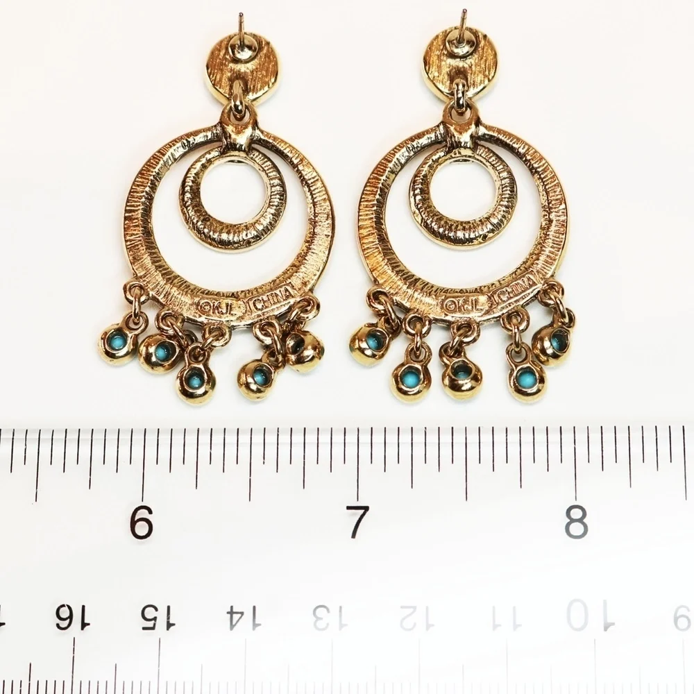 Vintage KENNETH JAY LANE Chandelier Earrings